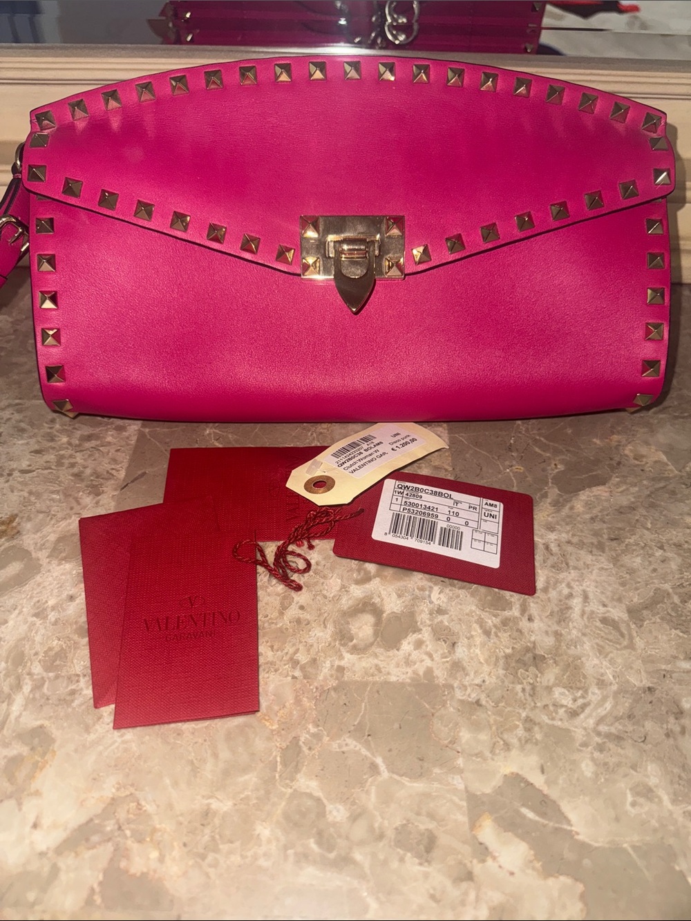 Valentino Garavani Rockstud Clutch